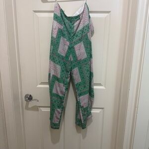 Green Patterned Women's Pants by Ricochet